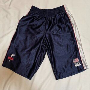 Team USA Olympics Shorts Youth Boys XL Basketball Style Blue